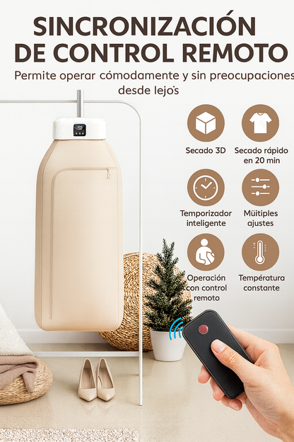 SECADORA DE ROPA PORTATIL + ENVIO GRATIS