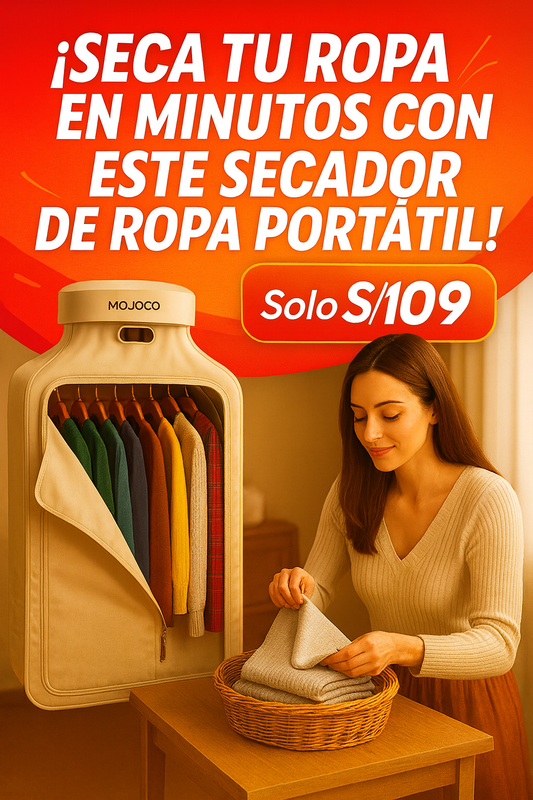SECADORA DE ROPA PORTATIL + ENVIO GRATIS