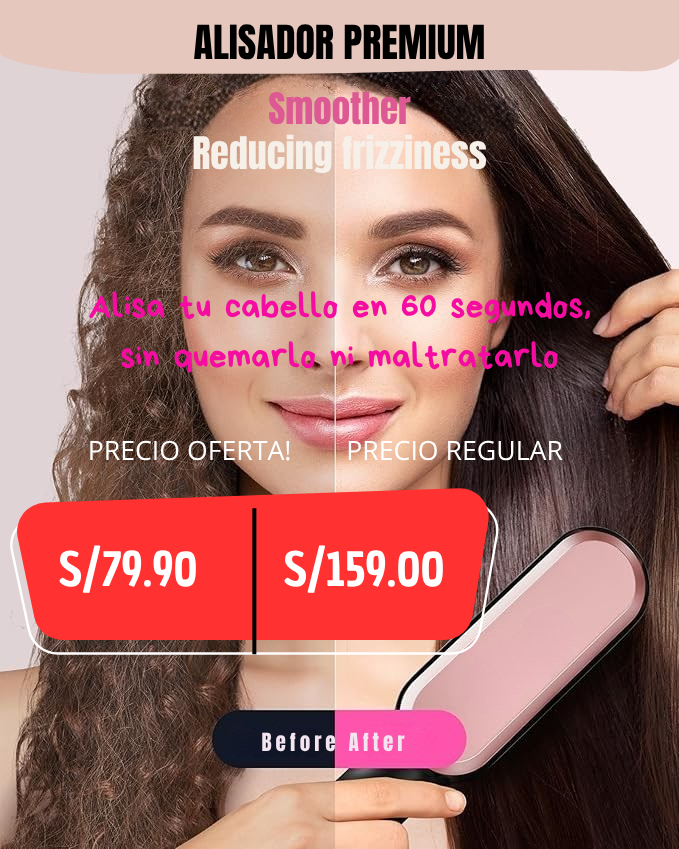 ALISADOR DE CABELLO EN TENDENCIA DE TIKTOK, TE DEJA EL CABELLO LISO Y BRILLOSO  💘❤️